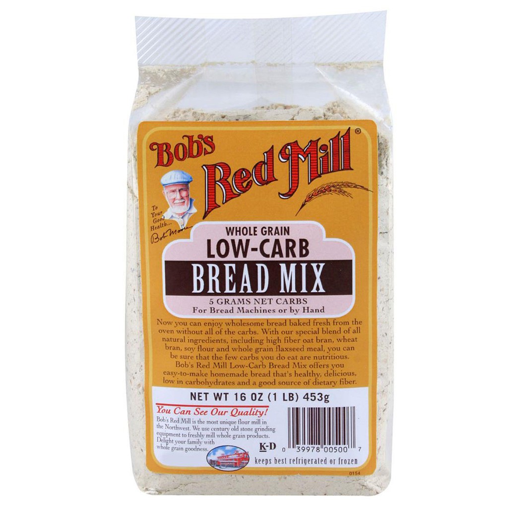 【低醣/無醣/生酮烘焙】Bob's red Mill 低碳水麵包預拌粉Bread Mix(453g)