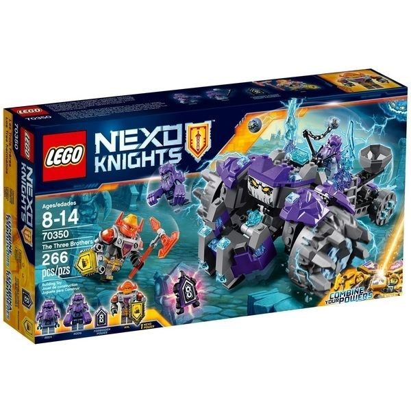 郁峰模型 ~ LEGO/樂高積木 ~ Nexo Knights 未來騎士團系列 70350 邪惡三兄弟石獸戰車