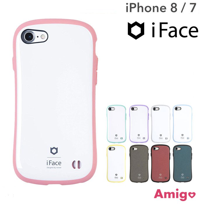 阿米購日本iface 甜蜜馬卡龍iphone8 Iphone7 工學曲線吸震軟框手機殼 蝦皮購物