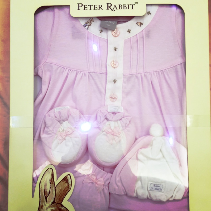 奇哥 新生兒 彼得兔 禮盒 連身裝 兔裝 外出服