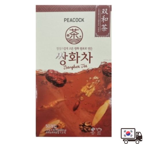 [PEACOCK] 雙和茶 韓國傳統茶 雙和茶 (50入)