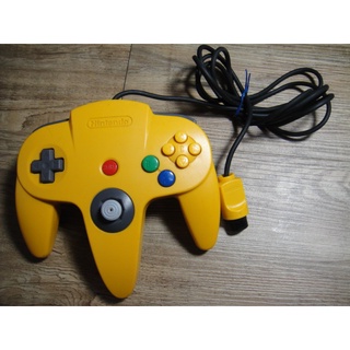 Nintendo 任天堂 N64 原廠手把 黃色