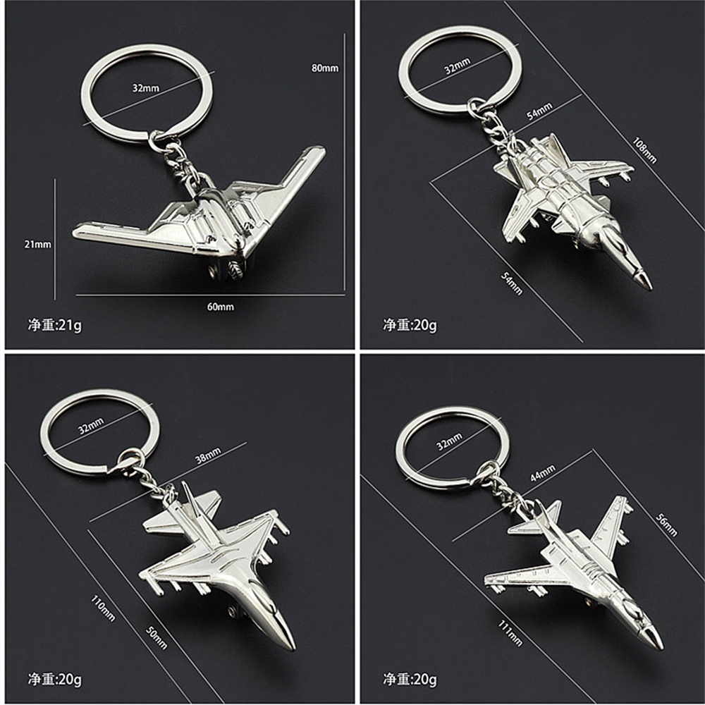 航空公司促銷鑰匙扣金屬海軍空軍戰鬥機模型航空禮物鑰匙圈模型鑰匙鏈飛機飛機鑰匙圈