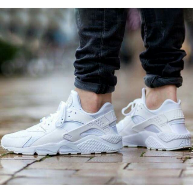 all white nike huarache