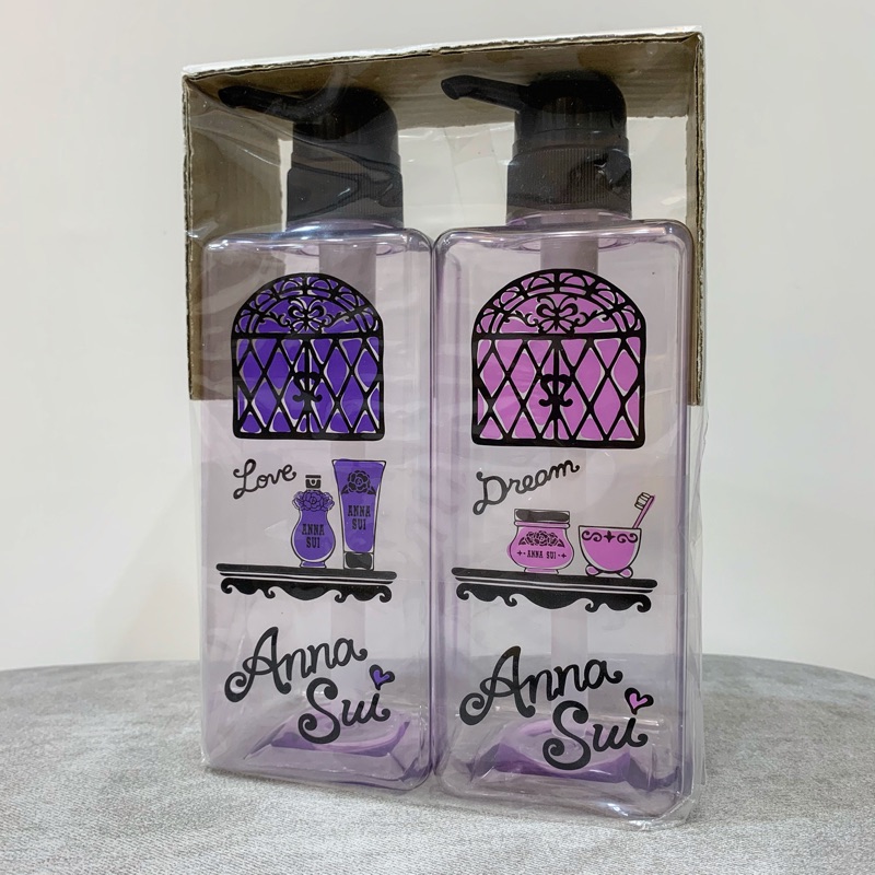 Anna Sui經典魔幻紫沐浴瓶組〰️空瓶
