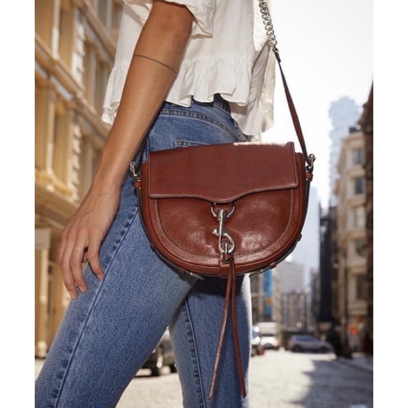 Rebecca Minkoff Rm 馬鞍包megan Saddle Cr 蝦皮購物