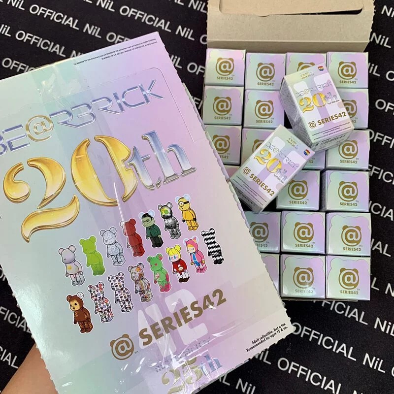 [NiL] BE@RBRICK SERIES 42 代 盒抽 庫柏力克熊 盲盒