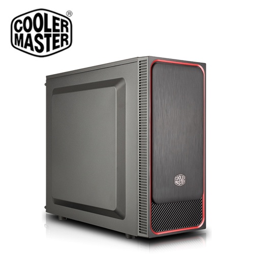 Cooler Master 酷碼 MasterBox E500L 電競機殼 紅｜可開統編、三聯式發票