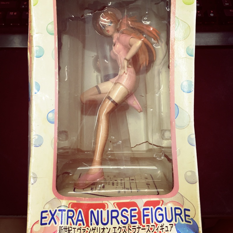 [備份盒] 中長盒 美女 公仔 EX 新世紀福音戰士 Extra Nurse 護士 針筒 內用藥