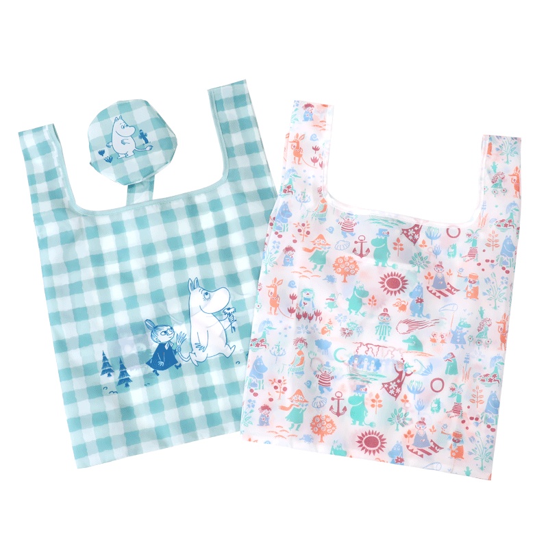 Moomin Eco Bag - Norns 嚕嚕米 姆明 正版授權 環保袋 折疊購物袋 收納袋 手提袋