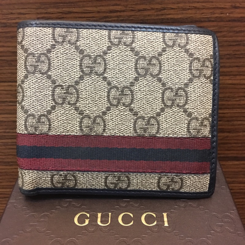 Gucci男短夾