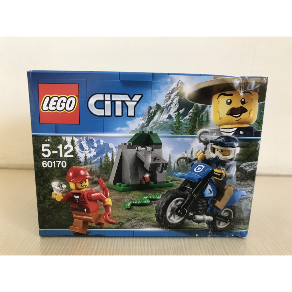 LEGO 樂高 60170 city  城市系列 越野追逐戰