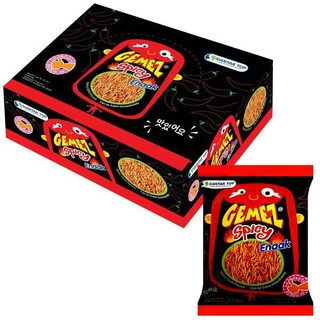 韓國 Enaak 香脆 點心麵 - 辣 味(14gx30包) 盒裝 點心 脆脆麵 零食【小三美日】小雞麵 D004179