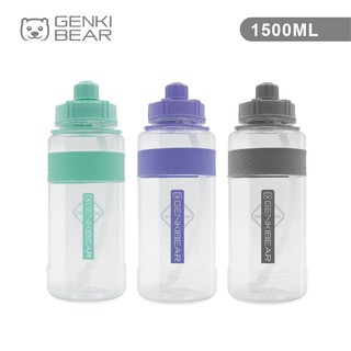 GENKI BEAR 泳夏Tritan戶外運動水壺 1500ml