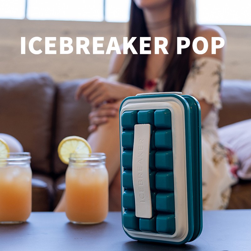 《吉星》丹麥 ICEBREAKER POP | 爆冰盒 冷藏制冰格 創意可分離式冰塊模具