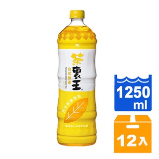 統一 茶裡王 臺式綠茶 1250ml (12入)/箱 【康鄰超市】