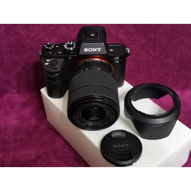 全幅機 Sony a7ii a7m2 A72 漂亮，2018香港購買過保無盒單+ 28-70mm鏡頭(快門數12xxx）