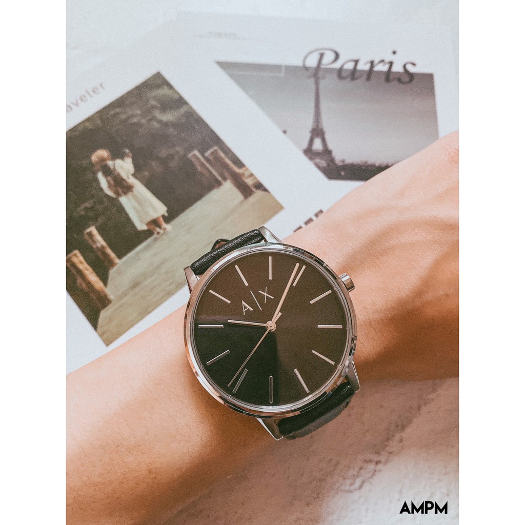 全新 現貨 ARMANI EXCHANGE AX AX2703 亞曼尼 手錶 42mm 黑面盤 皮錶帶 男錶女錶
