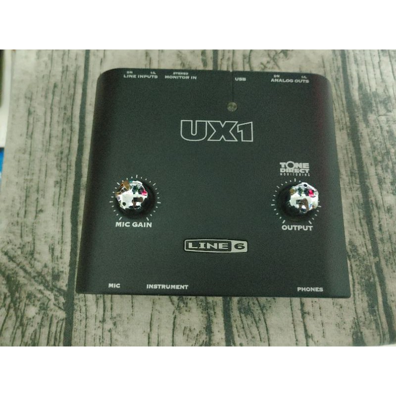 二手 錄音介面 Line 6 UX1