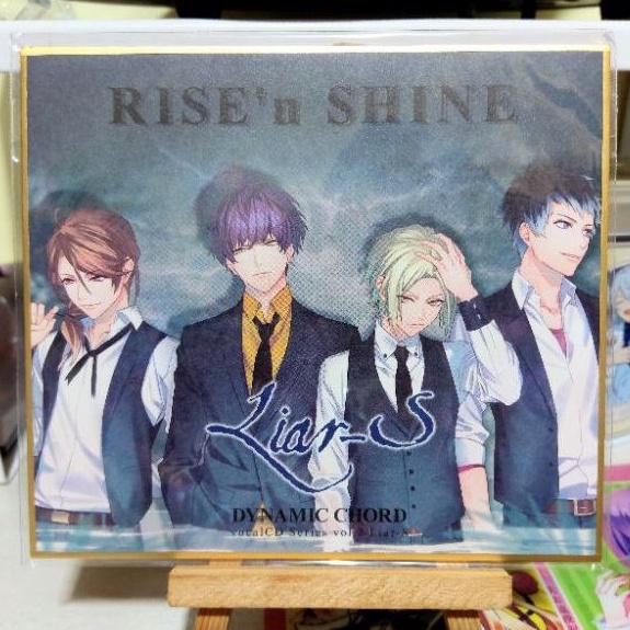 （日版）DYNAMIC CHORD 色紙 Liar-S RISE'n SHINE 檜山朔良珠洲乃千哉 結崎芹 榛名宗太郎