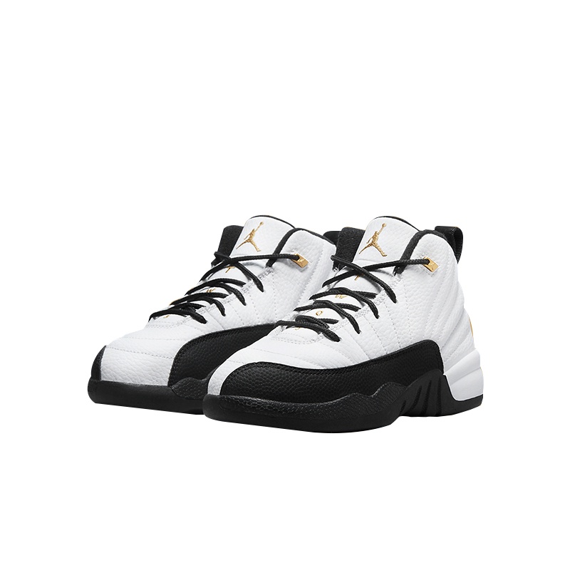 GOSPEL【Air Jordan 12 TD “Royalty”】復古 黑白 2021版 中童鞋 151186-170