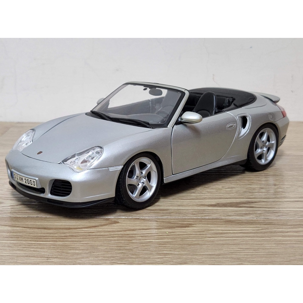 1:18 Maisto Porsche 996 Turbo Cabriolet 保時捷911