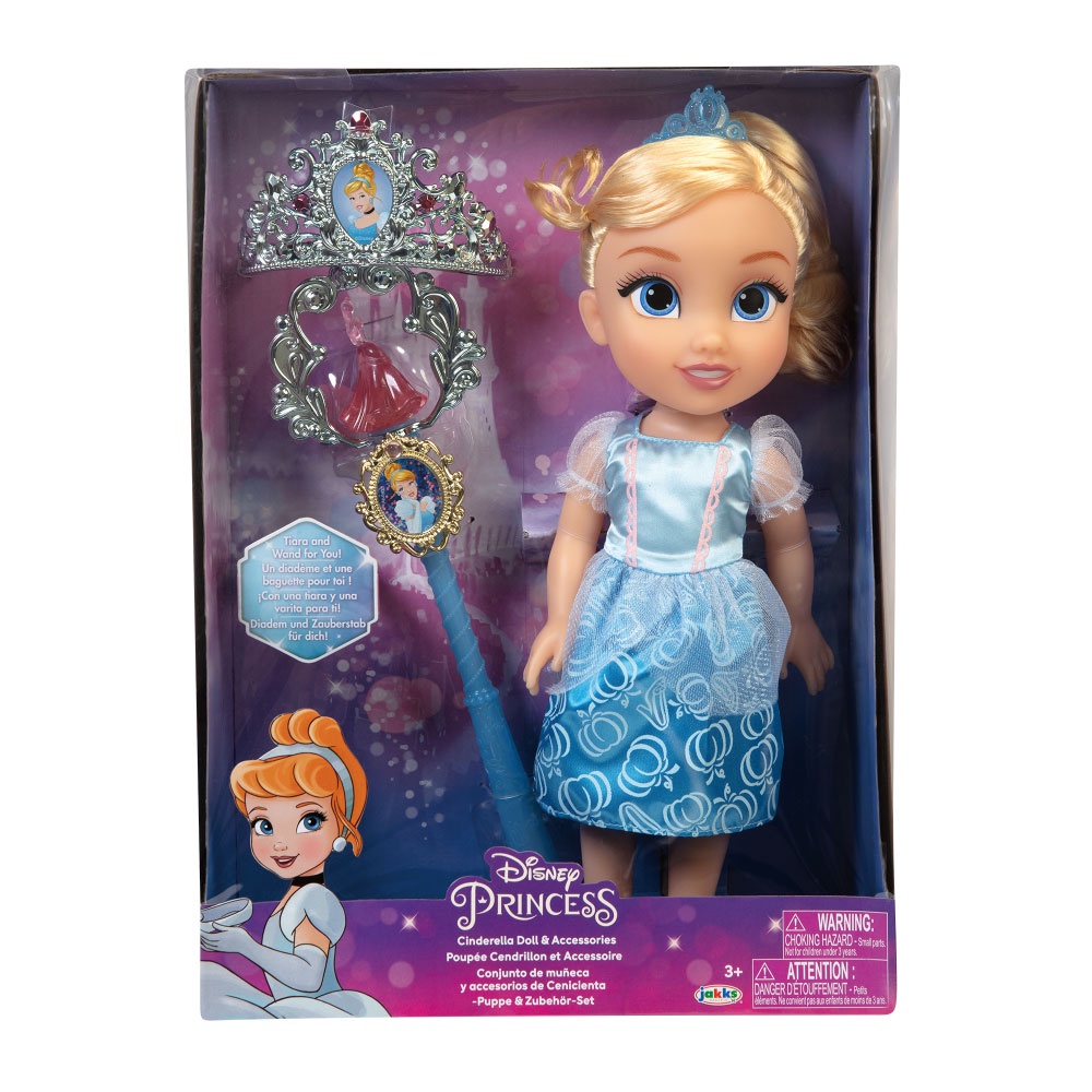 Disney Princess	迪士尼公主娃娃+皇冠權杖組-仙杜瑞拉	ToysRUs玩具反斗城