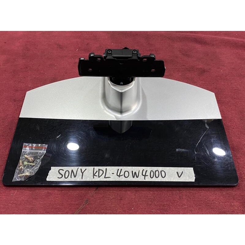 SONY 新力 KDL-40W4000 腳架 腳座 底座 附螺絲 電視腳架 電視腳座 電視底座 拆機良品