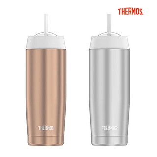 公司貨 THERMOS 膳魔師 不鏽鋼真空吸管隨行瓶 保溫杯 保冷瓶 保溫瓶 吸管瓶 470ML 0.47L TS403