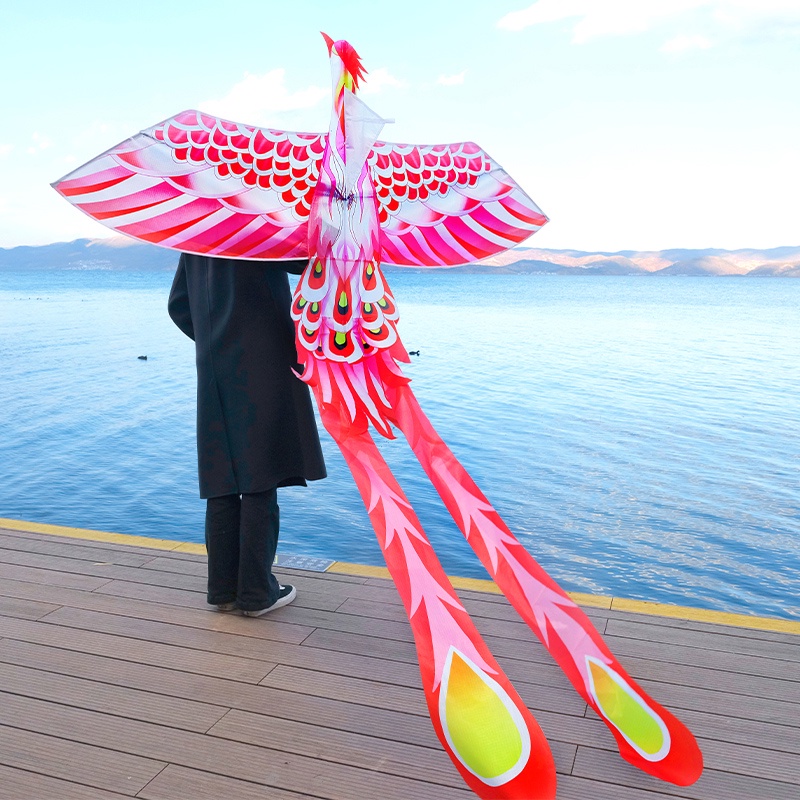 新式 風箏 大人 專用 鳳凰 風箏 兒童 微風 易飛 高質量 風箏 大型 高檔