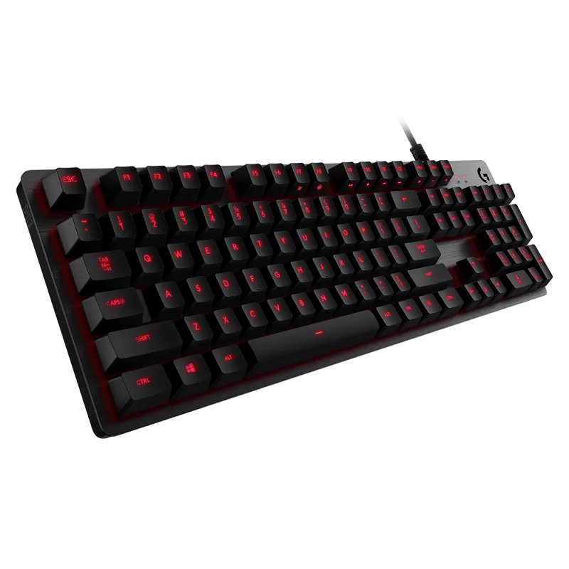 米特3C數位–Logitech 羅技 G413 機械式背光遊戲鍵盤/黑色/背光/RGB/防潑水/電競鍵盤