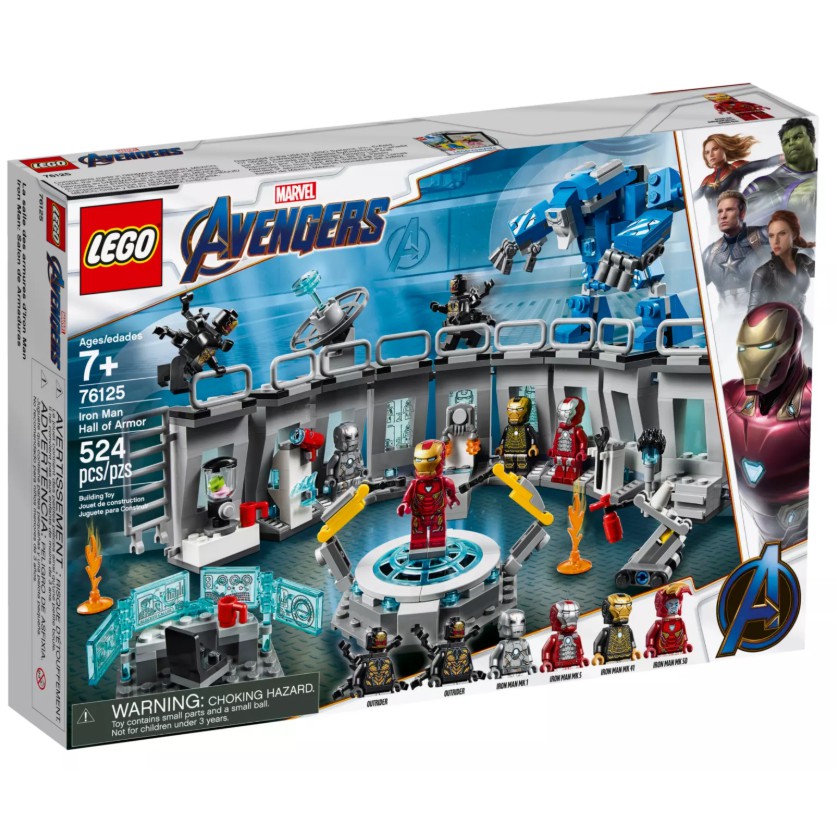 【ToyDreams】LEGO Marvel 76125 鋼鐵人格納庫基地 Iron Man Hall of Armor