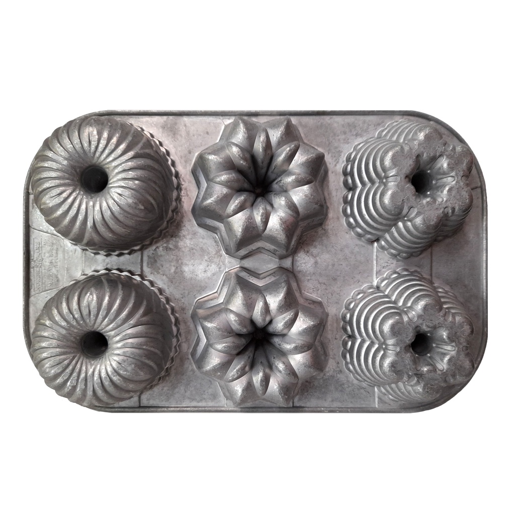 絕版 美國Nordic Ware 諾迪威 美國名模 6連烤模 烤盤 烘焙模具