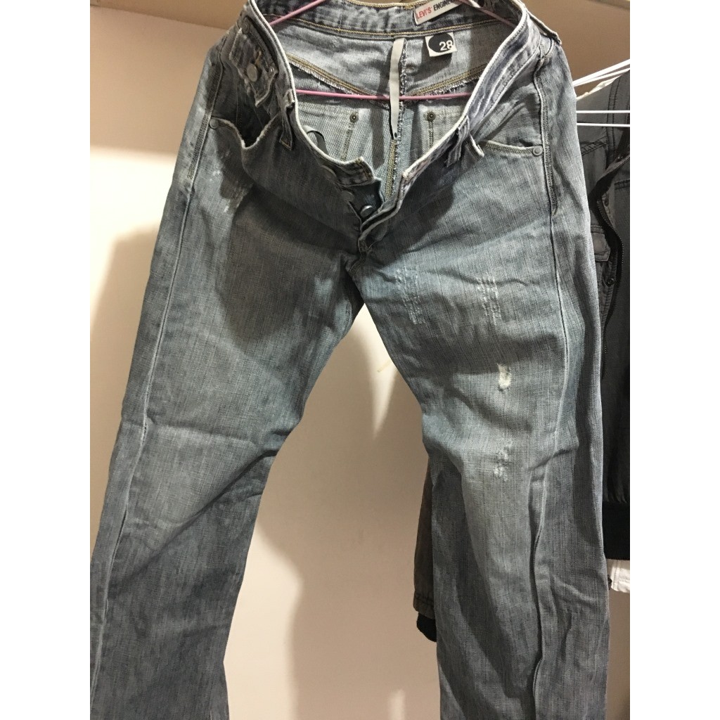 (降~售)LEVIS 3D設計低腰牛仔褲