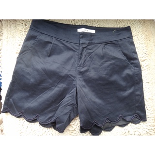 正品 ef-de 黑色彈性 短褲 size: 7
