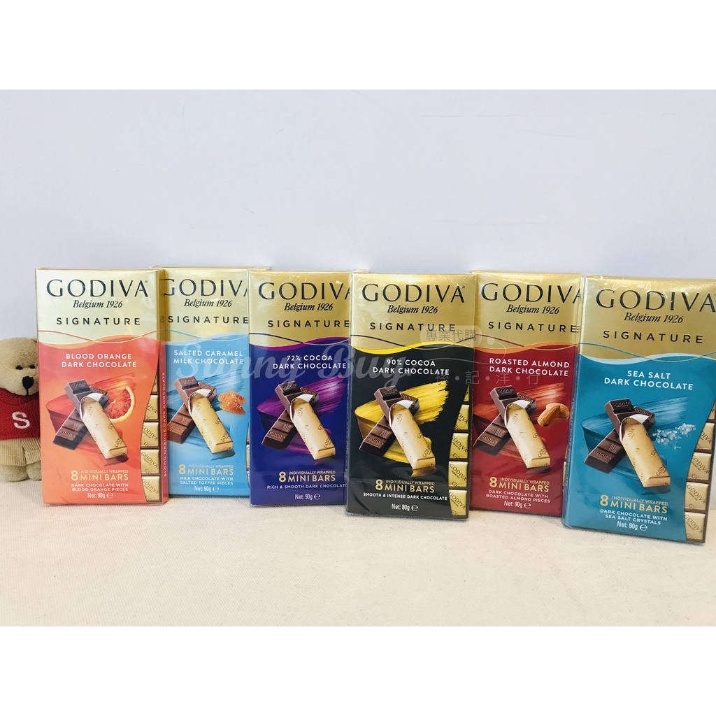 【Sunny Buy】◎即期◎ GODIVA 迷你巧克力棒 牛奶 血橙 黑巧克力 海鹽 焦糖 杏仁