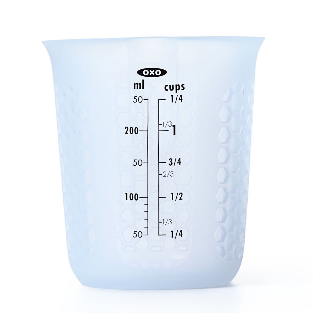 【OXO】矽膠軟質量杯-共3款《WUZ屋子》可微波量杯