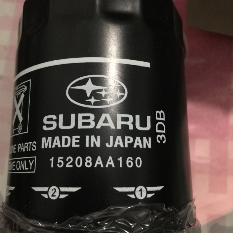 SUBARU JAPAN 原廠機油濾芯 Forester 森林人 15208AA160