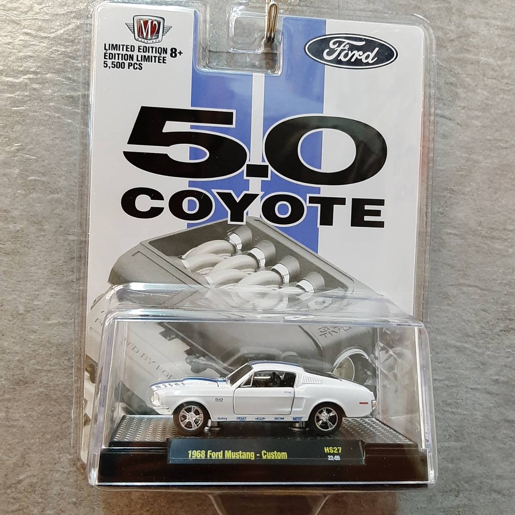 最後一台 (小賈車庫) M2 Machines 1:64 1968 50 COYOTE 野馬 Ford Mustang