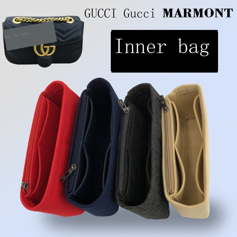 ✨內袋  用於GUCCI marmont內袋22/26迷你古馳收納小號GG包中包內袋包撐