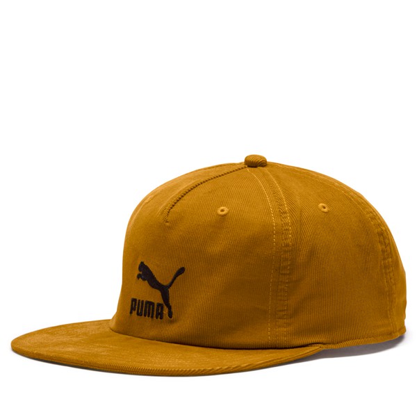 Puma 刺繡 LOGO 復古 棒球帽 蓋帽 021738-03 土黃