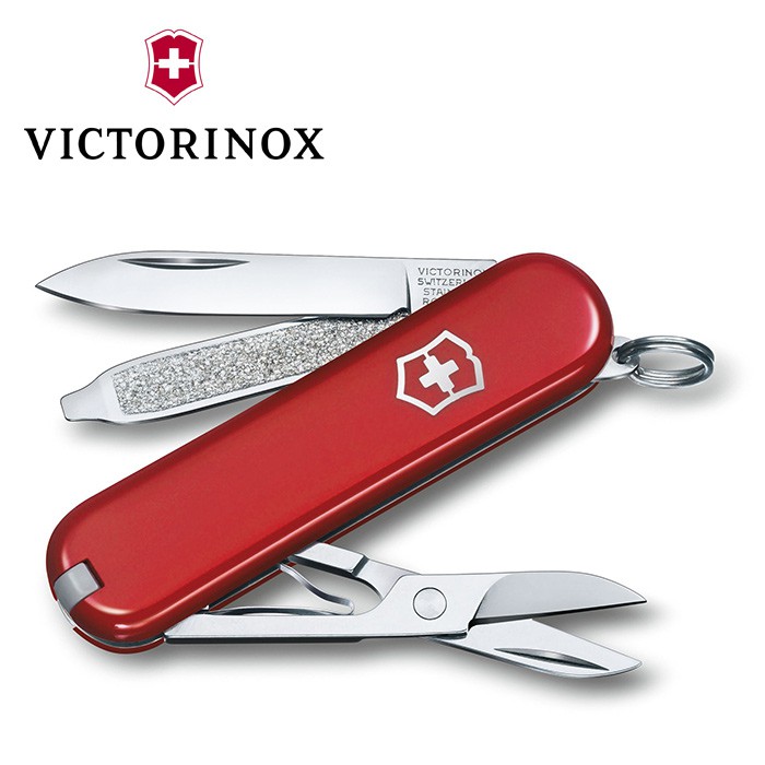 【Victorinox 瑞士維氏】Class SD 7用瑞士刀 基本款 紅色 (0.6223)