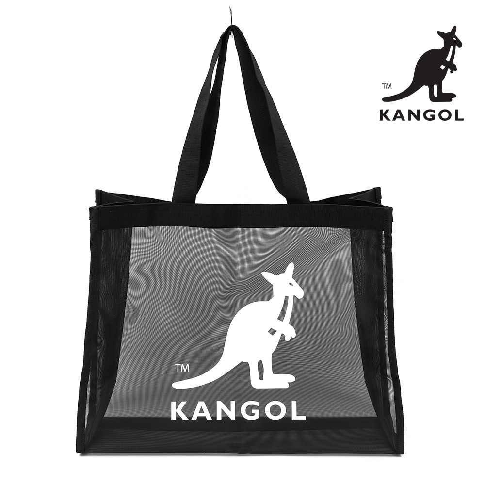 KANGOL 袋鼠- 網格大托特包 手提包 單肩包 肩背包 KANGOL包 托特包 小包 隨身包 AAStore