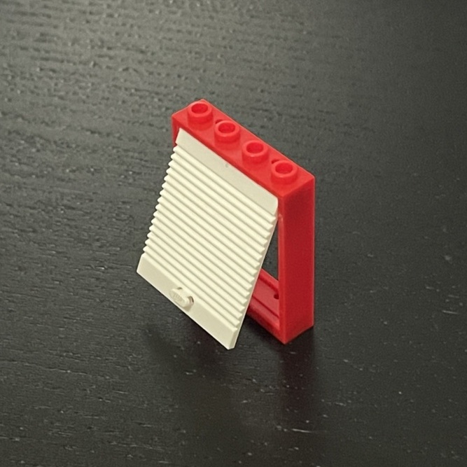LEGO樂高 正版 積木 絕版品 高品質零組件 拉門 消防車 門框 窗戶 車庫 消防
