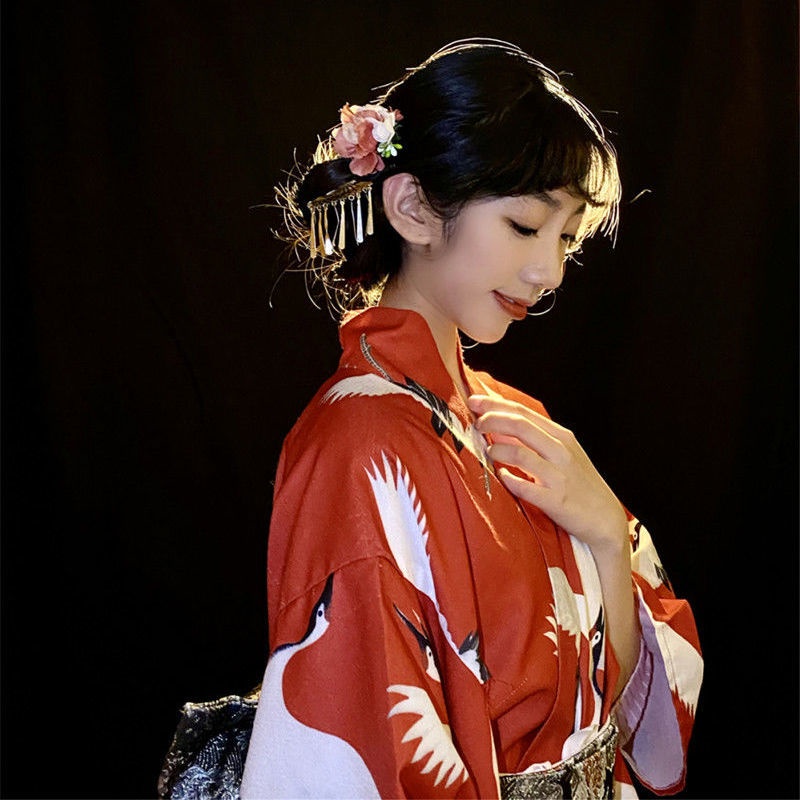 旺 神明少女和服女正裝傳統日式復古和風改良中國風影樓主題拍照服裝旺 蝦皮購物