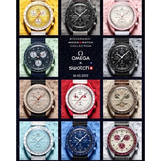 OMEGA x Swatch 手錶