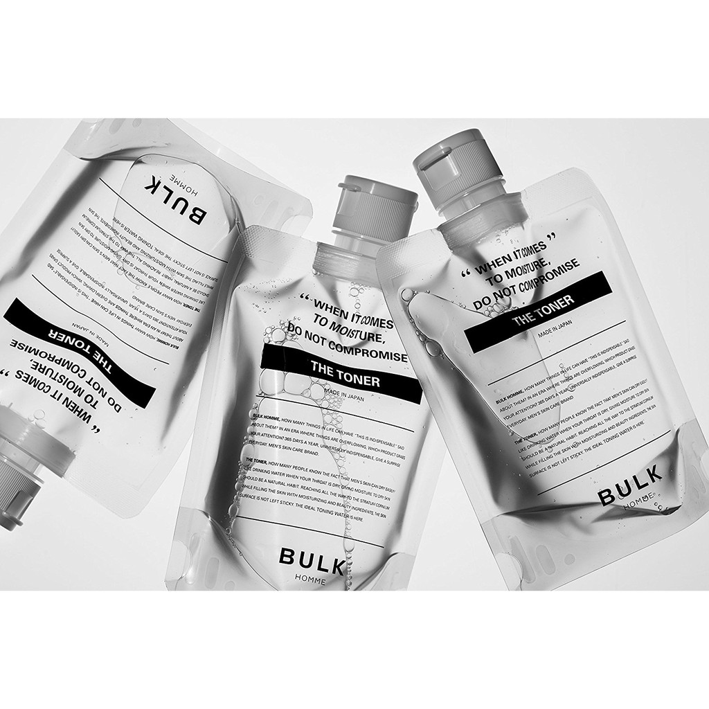 🌸預購🌸 日本🇯🇵 bulk homme 本客 男士 化妝水200ml 乳液100g 犒賞男人