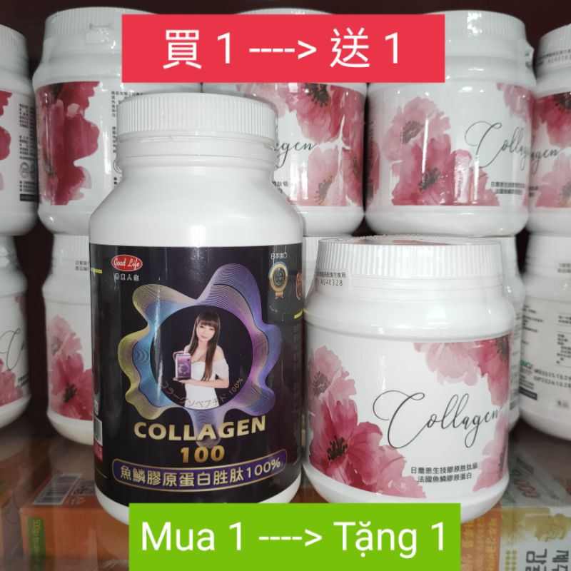 買日本魚鱗膠原蛋白👉送👉法國魚鱗膠原蛋白mua collagen Nhật tặng Collagen Pháp