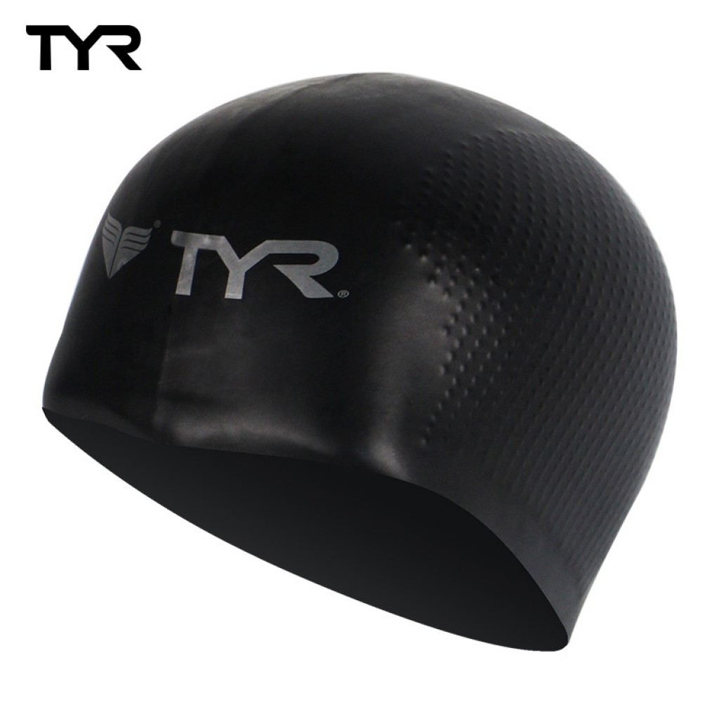 美國TYR成人用防滑凸點矽膠泳帽 DotTech Silicone Swim Cap 台灣總代理