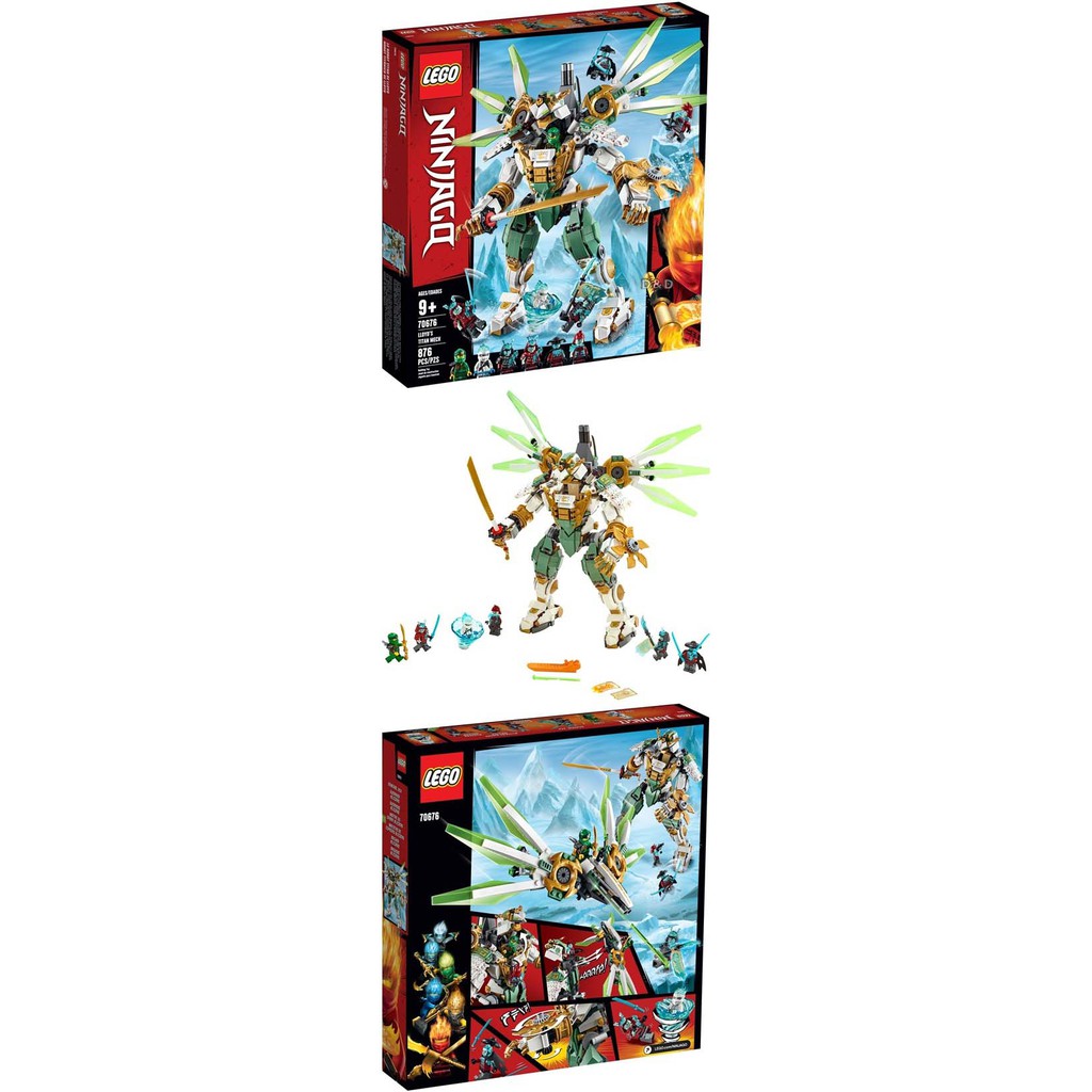 現貨  樂高  LEGO  70676  Ninjago 忍者系列  勞埃德的鈦機械人 全新未拆  公司貨